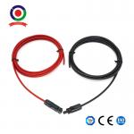 10 AWG Solar Panel Extension Cable With Female Male Connector 6KV TUV for sale