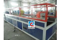 China Automatic PVC Window Plastic Profile Extrusion Line with Double screw 380V supplier