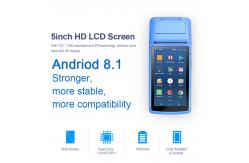 China Handheld POS Terminal With Charging Base Android OS supplier