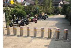 China Stainless Steel Hydraulic System Parking Lot Bollard Waterproof supplier