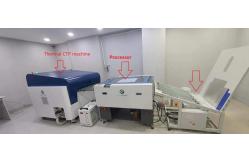 China A2 Size Automatic Offset Printing Prepress System With Thermal CTP Machine supplier