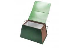 China Custom Recycled Paper Gift Boxes Food Packaging Biscuit Moon Cake With Handle supplier