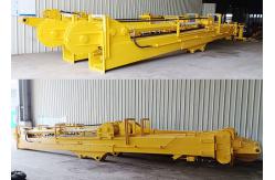 China Excavator 25m Telescopic Dipper Arm Digging Foundation Pit With Clamshell Bucket supplier