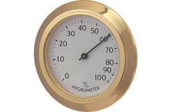China Tobacco Cigar Hygrometer 37.8mm Diameter Round Shape For Humidors Smoking supplier