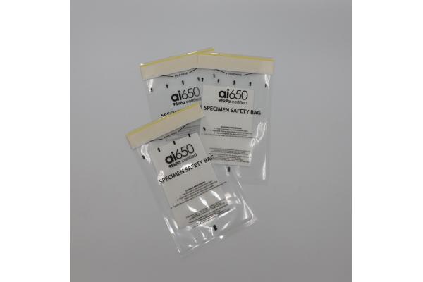 Medical Test Biological Zipper 95kPa Biohazard Bag Custom Made