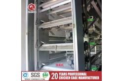 China Cold Galvanized Steel Automatic Poultry Cage With Cleaning And Feeding System supplier