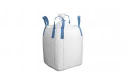 China Chemical Industrial Jumbo Bag Circular Breathable With Cross Corner Loop supplier