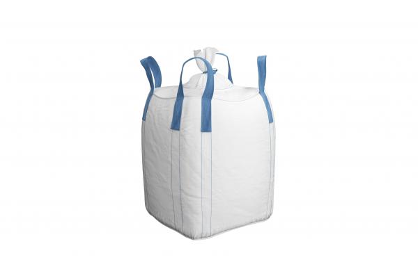 Chemical Industrial Jumbo Bag Circular Breathable With Cross Corner Loop