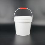2L Food Grade Plastic Bucket With Lid And Handle for sale