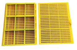 China Primary Vibrating Polyurethane Screen Panels 305*610 Mining Modular supplier