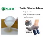 Odorless 2 Part Liquid Silicone Rubber For Socks High Adhesion And Transparency for sale
