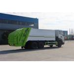 Cheaper Dongfeng Truck 6x4  12CBM Compactor Garbage Truck Belt Back  Hanging Barrel