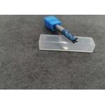 Blue Color Solid Tungsten Carbide End Mill For Cutting With 8mm Diameter for sale