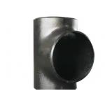 ASTM A234 WP11 Seamless Black Butt Weld Reducing Tee Pipe Fittings After Heat Treated for sale