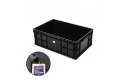 China Cleanroom ESD Safe Plastic Boxes Recyclable Anti Static Protection supplier