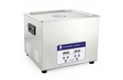 China JP -060S 40KHz 15L Benchtop Ultrasonic Cleaner , electric fule stencil ultrasonic cleaning machine supplier