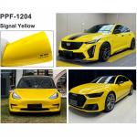 High Gloss Signal Yellow Color Paint Protection Film 8 Mil Color Change PPF for sale