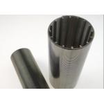 SS201 SS304 Continuous Slot Johnson Water Well Screens Non Clogging