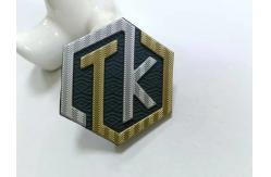 China Custom Embossed Name Logo T Shirt Heat Transfer Tpu Labels For Garment supplier