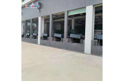 China Customized 8T-20T Warehouse Dock Leveler Blue Dock Plate Ramp supplier