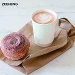 Custom Printing White Double Wall Disposable Cups For Hot Drinks Eco - Friendly for sale