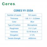 355mm 1.95mm Offset Printing Rubber Blanket GTO46 Sheet Fed Printing