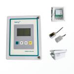 Doppler Ultrasonic Flowmeter Wall Mounted 4-20ma Sewer Flow Monitor Meter for sale