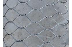 China Flexible Zoo Wire Mesh Stainless Steel Cable Protective supplier