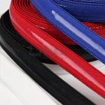 Red Garments Accessories Silicone Coating Elastic Tape Bands With Customizable Widths for sale