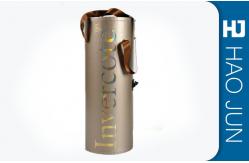 China OEM / ODM Cardboard Cylinder Containers With 1200g Coating Paper , Glossy Lamination supplier