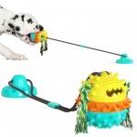 Grind Teeth Dog Bite Training Toys OEM Dog Toy Suction To Floor for sale