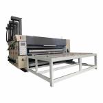 Two Colours Corrugated Box Maker Machine Printer Slotter Rotary Die Cutter for sale