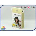 Rectangle 350gsm Coated Paper Folding Box CMYK Print For Retail