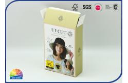 China Rectangle 350gsm Coated Paper Folding Box CMYK Print For Retail supplier
