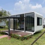 20ft 40ft Pod Movable House Smart Apple Cabin Sleeping Prefab House Container House for sale