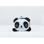 30CM White / Black Plush Toy Pillow Embrodiery Technic Eco Friendly for sale
