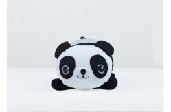 China 30CM White / Black Plush Toy Pillow Embrodiery Technic Eco Friendly supplier