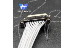 China J30JB SERIES glass sintered gas sealed rectangular electrical connector, J30JB-21TJL90-Q8 supplier
