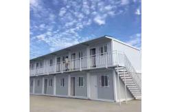 China Steel Structure Container House 2 Storey Expandable Prefab Homes supplier