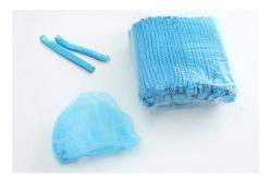 China Customized Non Woven Bouffant Cap Excellent Filtration Performance supplier