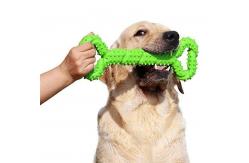 China Best Rubber Chew Toys For Dogs Heavy Aggressive Chewers Tooth Cleaning supplier