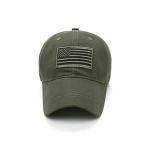 Fashion Letter Pattern 6 Panel Cotton Baseball Cap With Metal Buckle for sale