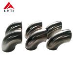 Gr1 Gr2 Titanium Pipe Bend 90 Degree Exhaust Tube Elbow Long Radius for sale