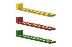 China Automatic Remote Control Tire Killer One Way Spike Barrier Pre Embedded Surface Mount supplier