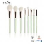 8pcs Straw Handle Cosmetic Brush, Synthetic Hair Makeup Brush Gift Set for sale