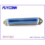Centronic Solder Pins Female DDK Ribbon Cable Connector With nuts