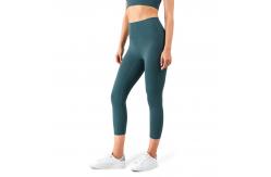 China Anti Cellulite Womens Seamless Gym Leggings With Customized Design supplier