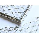 High Strength Inox Cable Mesh Netting Ferruled Style For Railing Guiding
