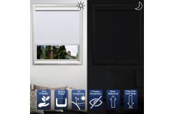 China Flame Retardant Blackout And Sunscreen Roller Blind Fabric UV Proof Waterproof supplier