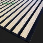 9mm/12mm Polyester Thickness Decorative Wooden Slats for Modern Edge to Edge Panels for sale